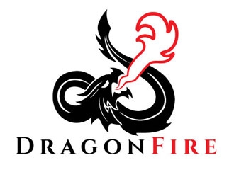 DragonFire logo design by logoguy
