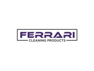 Ferrari Cleaning Products logo design by Diancox