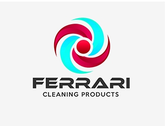 Ferrari Cleaning Products logo design by PrimalGraphics