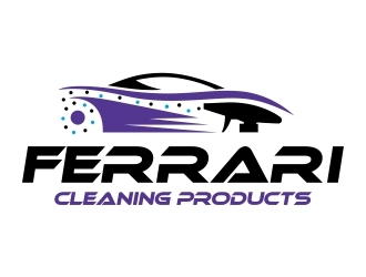 Ferrari Cleaning Products logo design by adwebicon
