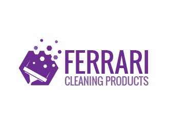 Ferrari Cleaning Products logo design by adwebicon