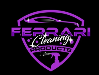 Ferrari Cleaning Products logo design by DreamLogoDesign