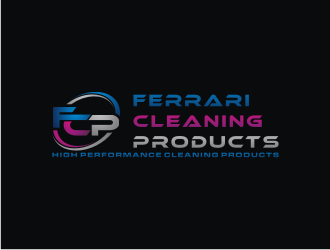 Ferrari Cleaning Products logo design by bricton