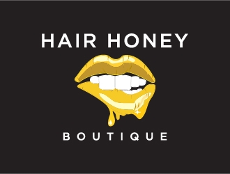 Hair Honey Boutique logo design by Mirza