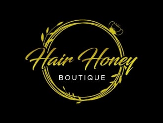 Hair Honey Boutique logo design by kasperdz