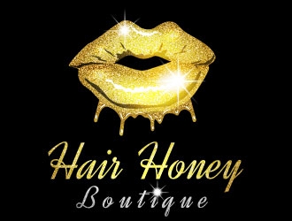 Hair Honey Boutique logo design by AYATA