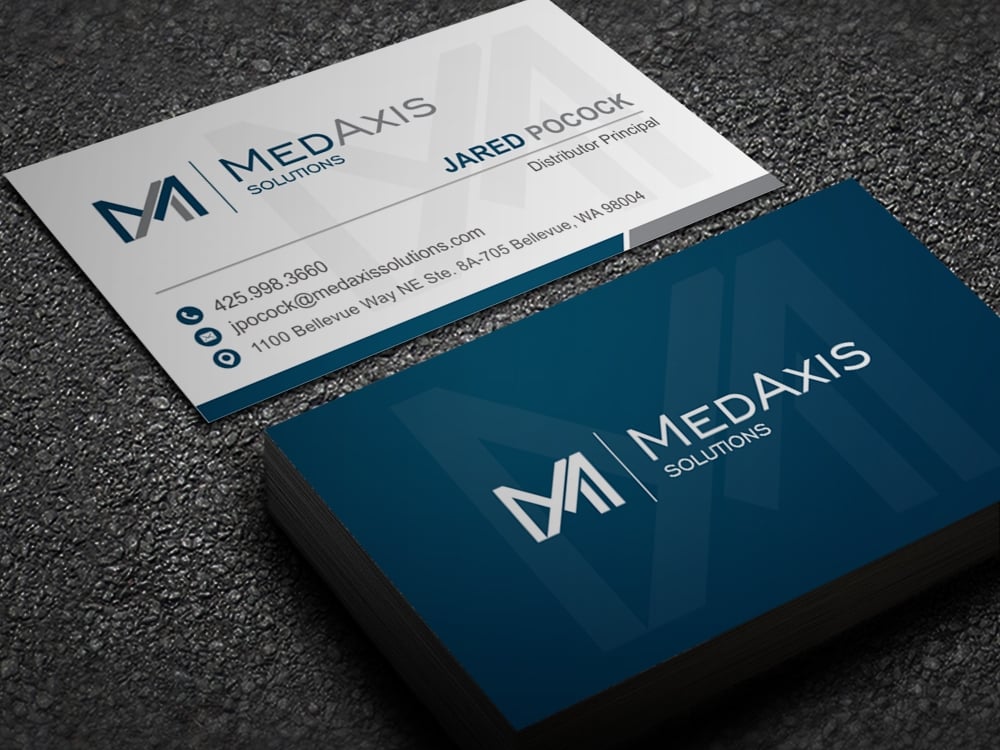 MedAxis Solutions logo design by Kindo
