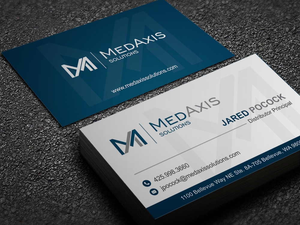 MedAxis Solutions logo design by Kindo