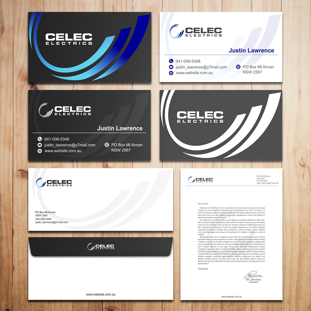 CELEC Electrics logo design by Kindo