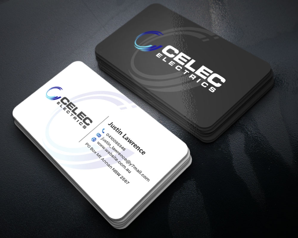CELEC Electrics logo design by Boomstudioz