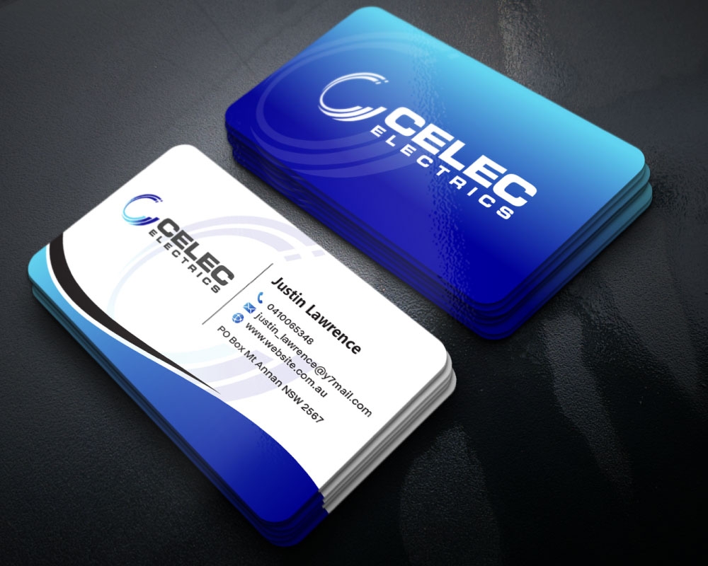 CELEC Electrics logo design by Boomstudioz