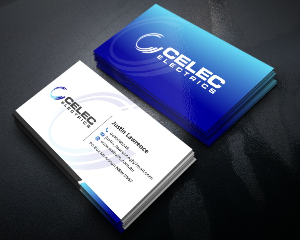 CELEC Electrics logo design by Boomstudioz