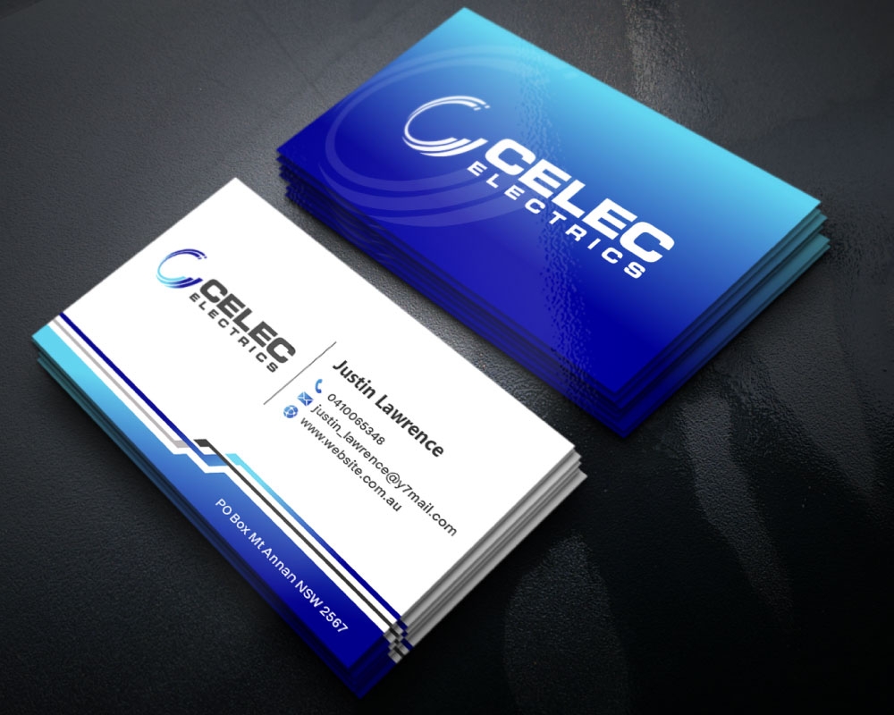 CELEC Electrics logo design by Boomstudioz