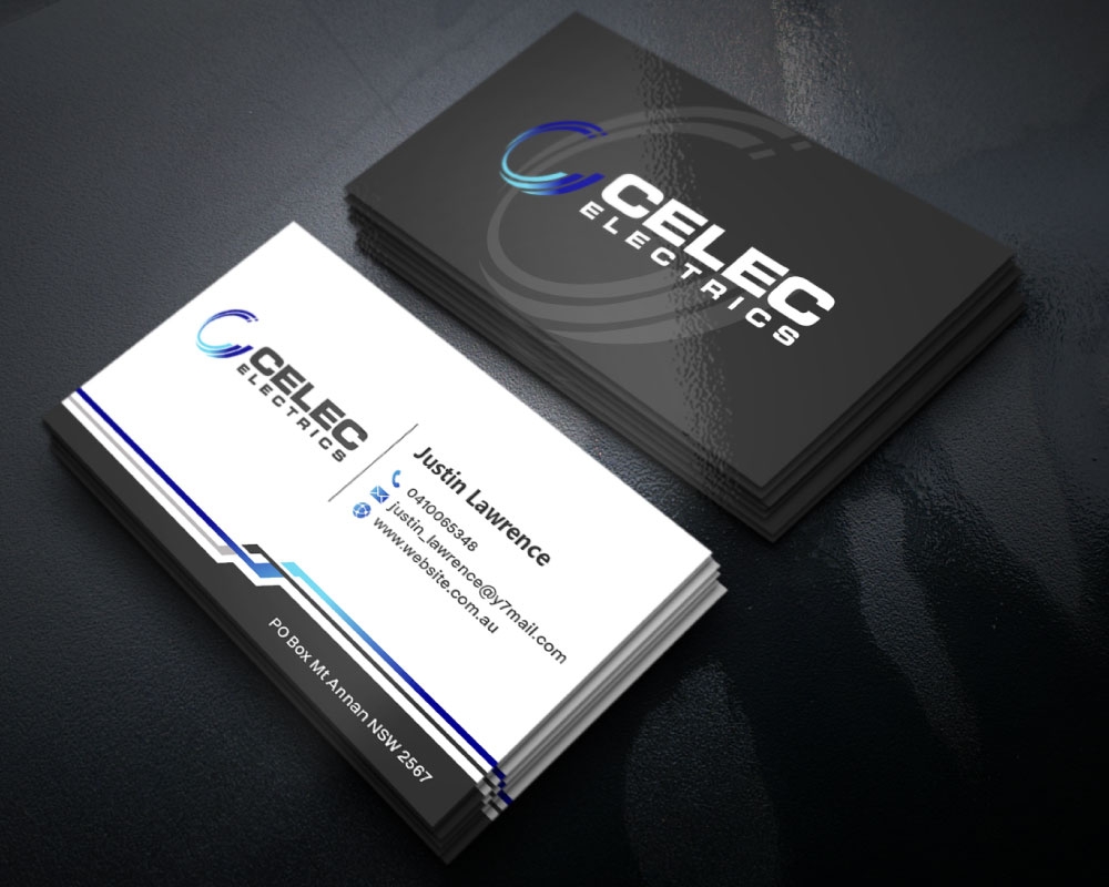 CELEC Electrics logo design by Boomstudioz