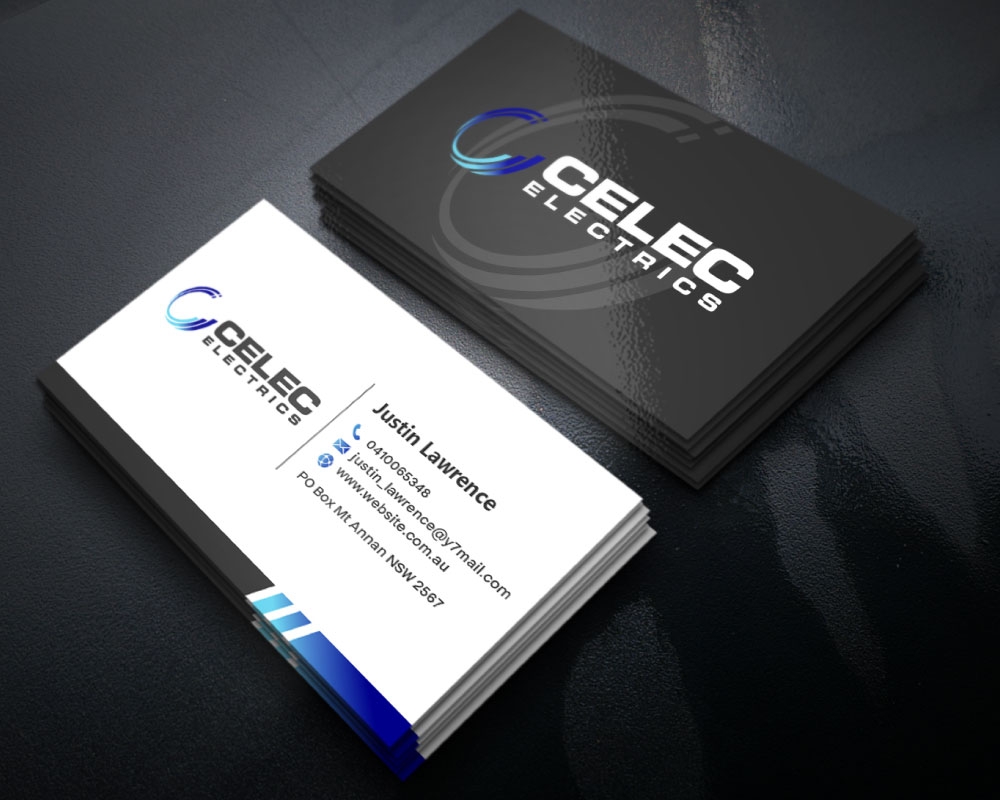 CELEC Electrics logo design by Boomstudioz