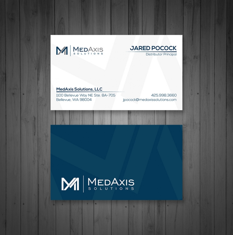 MedAxis Solutions logo design by fritsB
