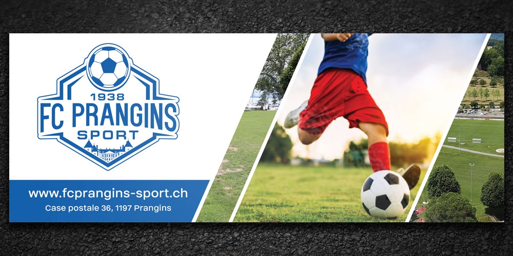 FC Prangins Sport logo design by Boomstudioz