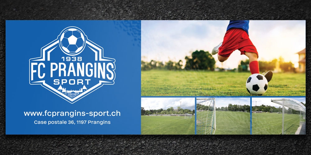 FC Prangins Sport logo design by Boomstudioz