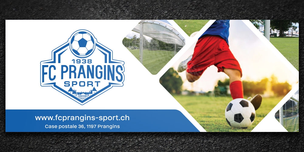 FC Prangins Sport logo design by Boomstudioz