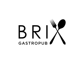 Brix Gastropub logo design by asyqh