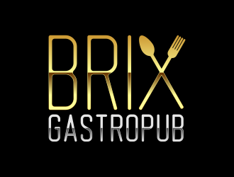 Brix Gastropub logo design by rykos