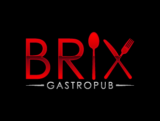 Brix Gastropub logo design by BrightARTS