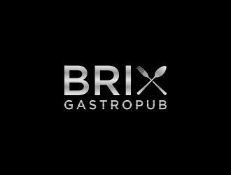 Brix Gastropub logo design by salis17
