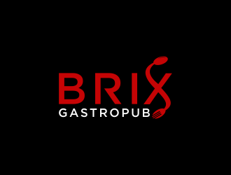 Brix Gastropub logo design by checx