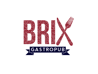 Brix Gastropub logo design by PRN123