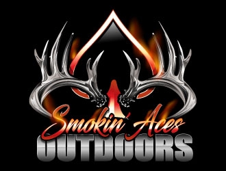 Smokin’ Aces Outdoors logo design by Suvendu