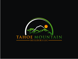 Tahoe Mountain Builders llc logo design by bricton