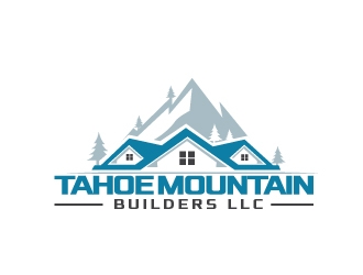 Tahoe Mountain Builders llc logo design by art-design
