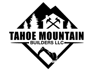 Tahoe Mountain Builders llc logo design by PMG