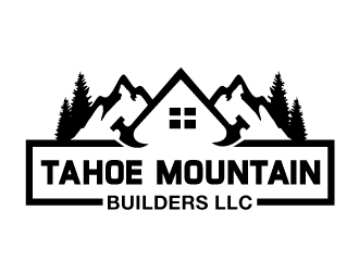 Tahoe Mountain Builders llc logo design by PMG