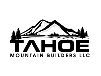 Tahoe Mountain Builders llc logo design by ElonStark