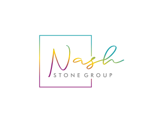 Nash Stone Group  logo design by bricton