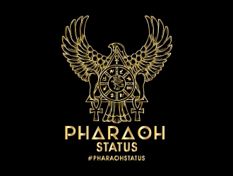 Pharaoh Status logo design by heba