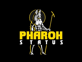 Pharaoh Status logo design by samuraiXcreations