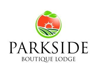 Parkside Boutique Lodge logo design by jetzu