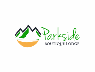 Parkside Boutique Lodge logo design by santrie