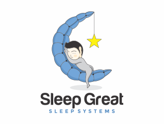 Sleep Great Sleep Systems  logo design by mutafailan