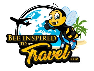 Bee inspired to travel logo design by daywalker