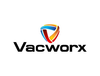 Vacworx logo design by pixalrahul