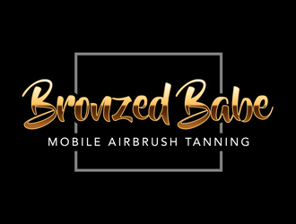 Bronzed Babe  logo design by kunejo