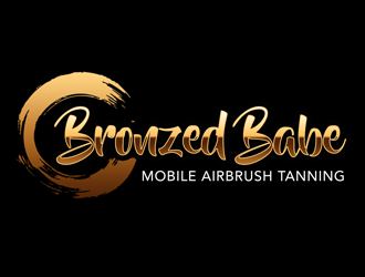 Bronzed Babe  logo design by kunejo