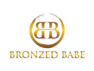 Bronzed Babe  logo design by maseru