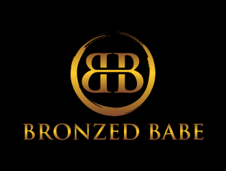 Bronzed Babe  logo design by maseru