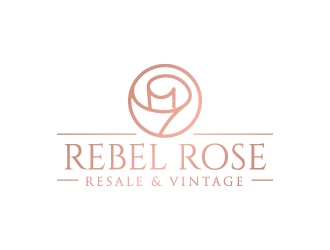 Rebel Rose - Resale & Vintage logo design by jaize