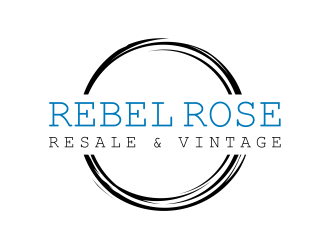 Rebel Rose - Resale & Vintage logo design by cintoko