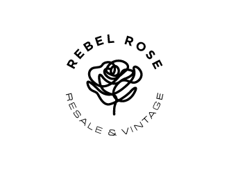 Rebel Rose - Resale & Vintage logo design by torresace